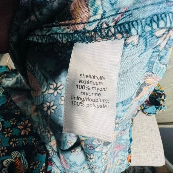 Maurices Floral Square Neck Dress - Picture 5 of 6